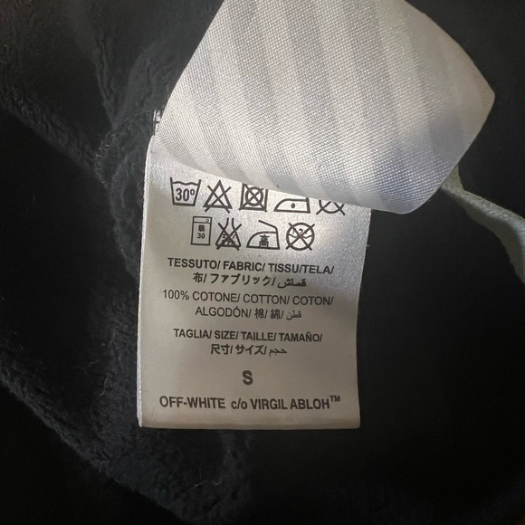 OFF-WHITE Oversized Hoodie (Tape / 2013 ) - Picture 6 of 7